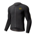 Rockbros YDWT020 Diamond dviračio marškinėliai pavasaris/ruduo/žiema dydis L - juoda -- Cycling Jerseys