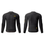 Rockbros YDWT020 Diamond dviračio marškinėliai pavasaris/ruduo/žiema dydis L - juoda -- Cycling Jerseys
