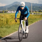 Rockbros YDWT020 Diamond dviračio marškinėliai pavasaris/ruduo/žiema dydis XS - mėlyna -- Cycling Jerseys