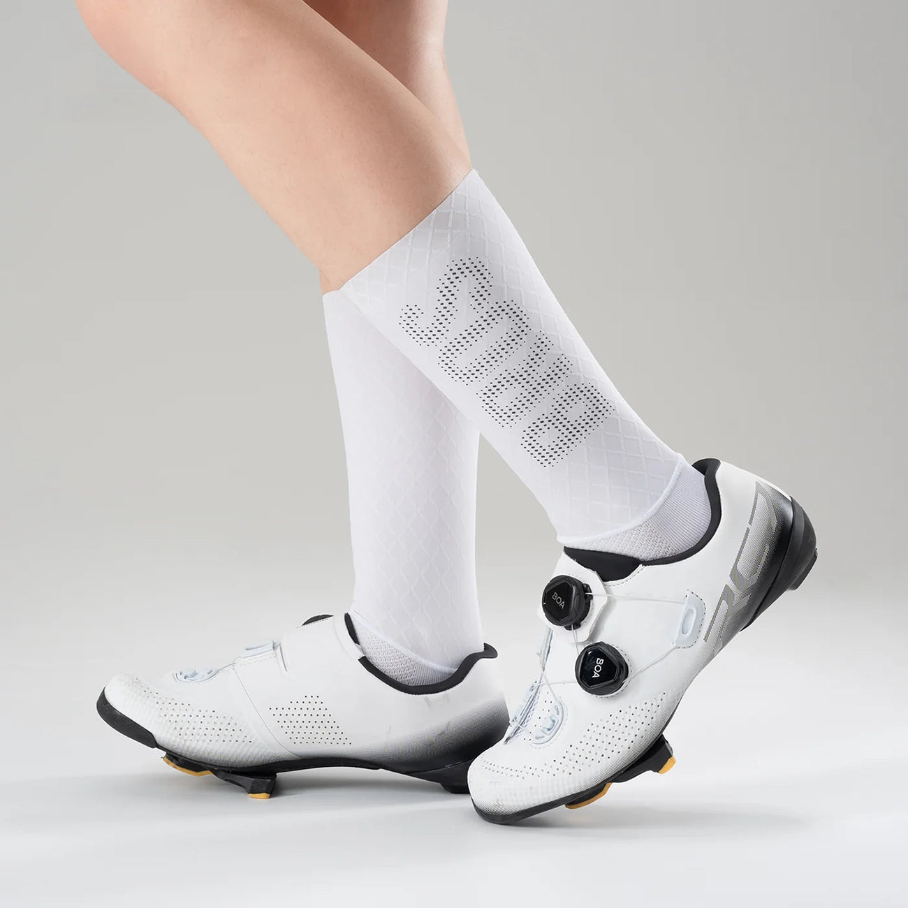 Rockbros dviračio kojinės dydis 36-38 - baltos -- Cycling Socks