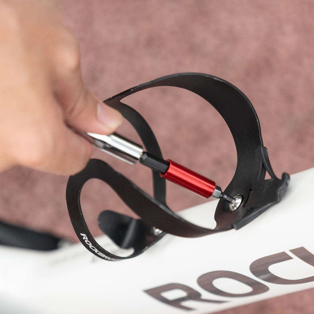 Rockbros Dviračio Įrankių Komplektas su Mini Ratuku ir Bitais - Skaidri Žalia -- Bicycle Multi-Tools