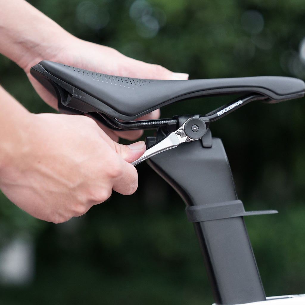 Rockbros Dviračio Įrankių Komplektas su Mini Ratuku ir Bitais - Skaidri Žalia -- Bicycle Multi-Tools