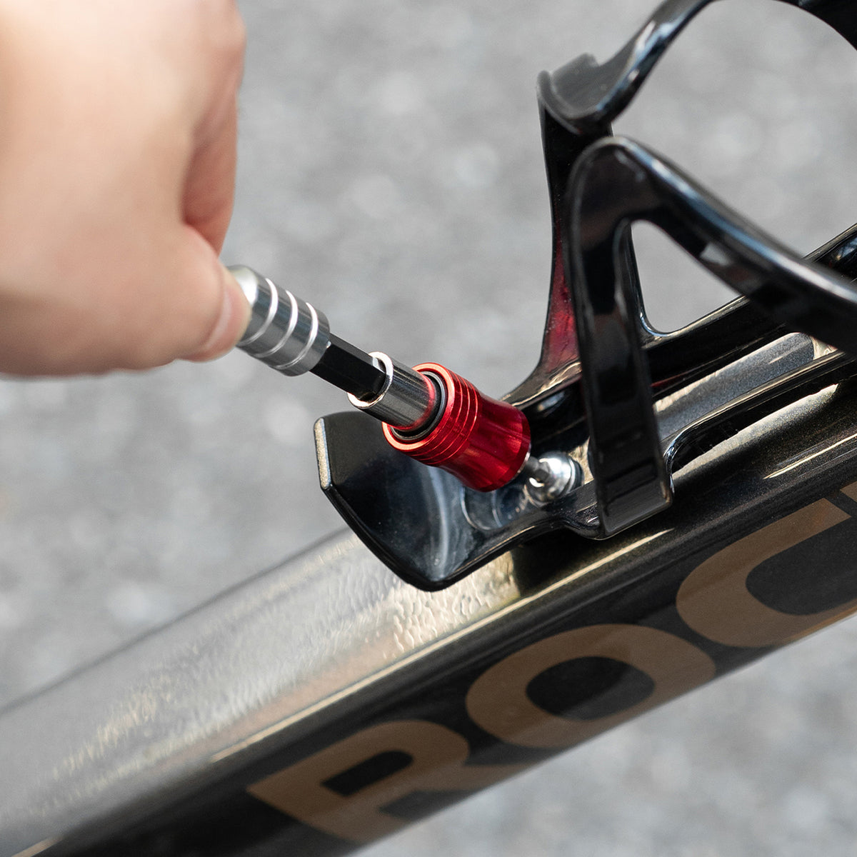 Rockbros Multitool dviračio įrankių komplektas su ratinčiu raktu ir padangų iškėlikliais - juodas -- Bicycle Multi-Tools