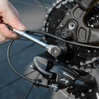 Rockbros Multitool dviračio įrankių komplektas su ratinčiu raktu ir padangų iškėlikliais - juodas -- Bicycle Multi-Tools