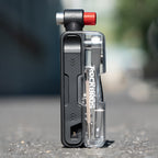 Rockbros dviračio multitool rinkinys su CO2 pompa ir ratuoklinių raktų - Juodas -- Bicycle Pumps