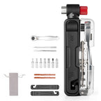 Rockbros dviračio multitool rinkinys su CO2 pompa ir ratuoklinių raktų - Juodas -- Bicycle Pumps