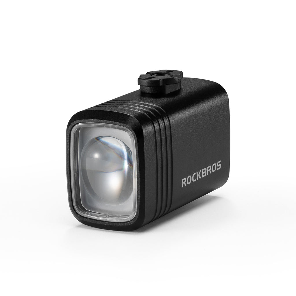 Rockbros M6 1000 lm priekinė dviračio lempa 2800 mAh akumuliatorius - juoda -- Bicycle Lights