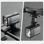 Rockbros M6 1000 lm priekinė dviračio lempa 2800 mAh akumuliatorius - juoda -- Bicycle Lights