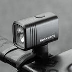 Rockbros M6 1000 lm priekinė dviračio lempa 2800 mAh akumuliatorius - juoda -- Bicycle Lights