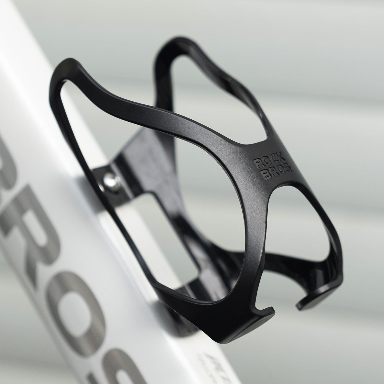Rockbros LK24-H018 butelio laikiklis iš polikarbonatnio plastiko krepšelis - juodas -- Bicycle Bottle Cages