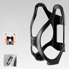 Rockbros LK24-H018 butelio laikiklis iš polikarbonatnio plastiko krepšelis - juodas -- Bicycle Bottle Cages