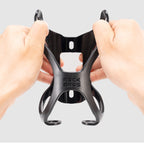 Rockbros LK24-H018 butelio laikiklis iš polikarbonatnio plastiko krepšelis - juodas -- Bicycle Bottle Cages