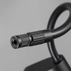 Rockbros L1 Mini 70 PSI bevielė pompa su 200 mm žarna, Schrader - Juoda -- Bicycle Pumps