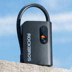 Rockbros L1 Mini 70 PSI bevielė pompa su 200 mm žarna, Schrader - Juoda -- Bicycle Pumps