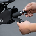 Rockbros CO2 pompa, aliuminio lydinių vožtuvo galva, be kasetės, suderinama su Presta/Schrader - juoda -- Bicycle Pumps