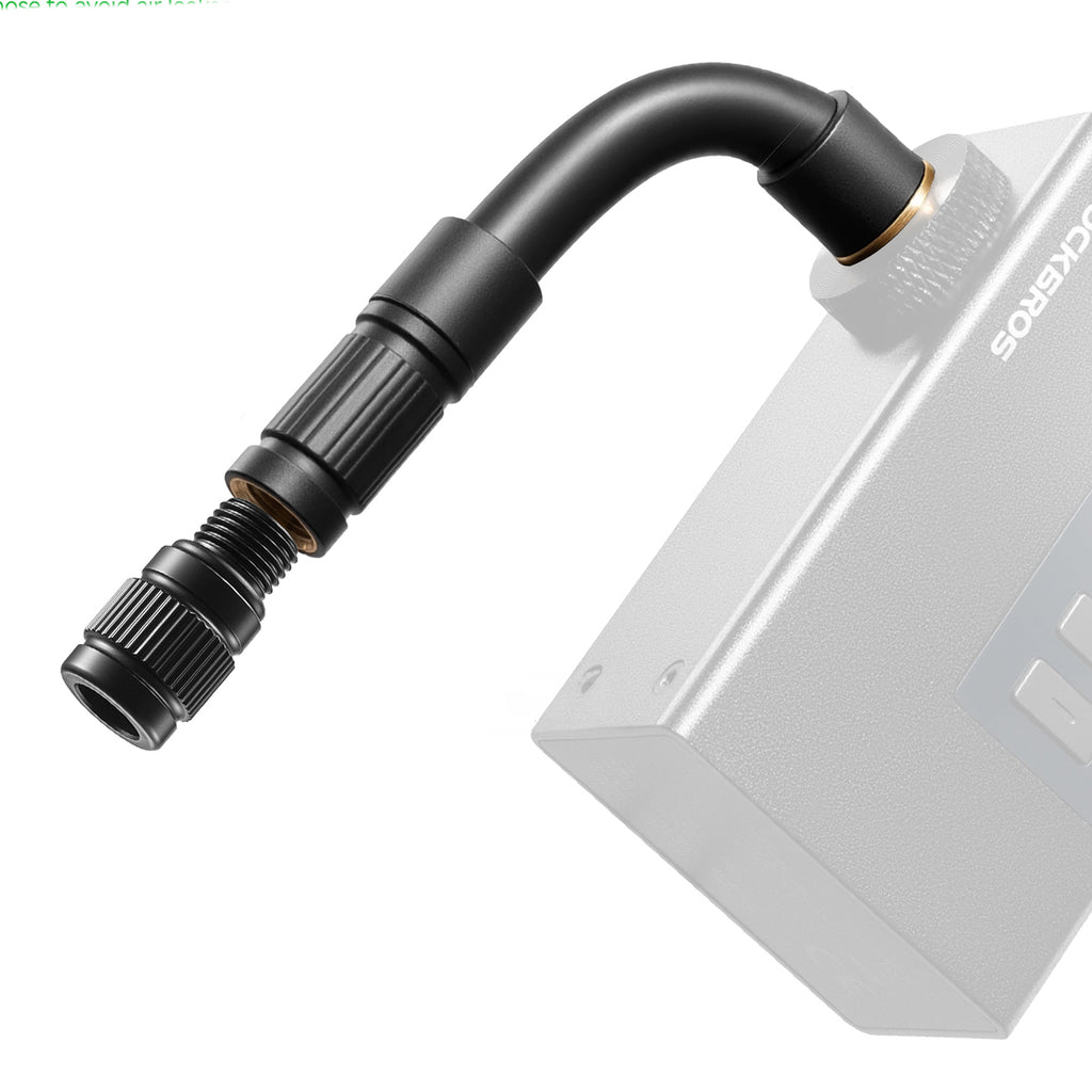 Rockbros AS240 PRO 120 PSI bežičė pompa, 420 mAh kompresoriaus - Juodas -- Bicycle Pumps