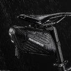 Rockbros B59 dviračio sėdynės krepšys 1.5L - Juodas -- Bicycle Bags