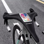 Rockbros D78 prakaitės dangtelis su kišene ir telefono langu - juodas -- Bicycle Covers