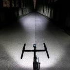 Rockbros FK-301 2-in-1 vairo dviračio laikiklis kompiuteriui ir sviesai/kamerai - juodas -- Bicycle Lights
