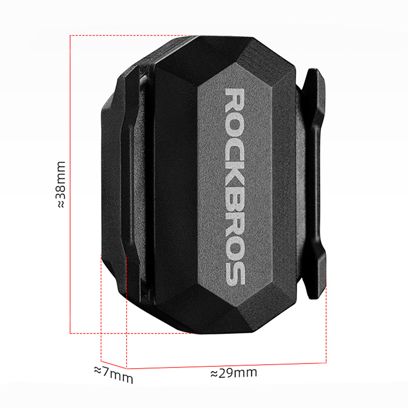 Rockbros C3 ANT+ / Bluetooth 2-in-1 greičio ar kadanso jutiklis - juodas -- Cycling Accessories