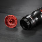 Rockbros 750 ml dviračio butelis - Skaidri juoda su raudona nusipylimo viršute -- Cycling Accessories