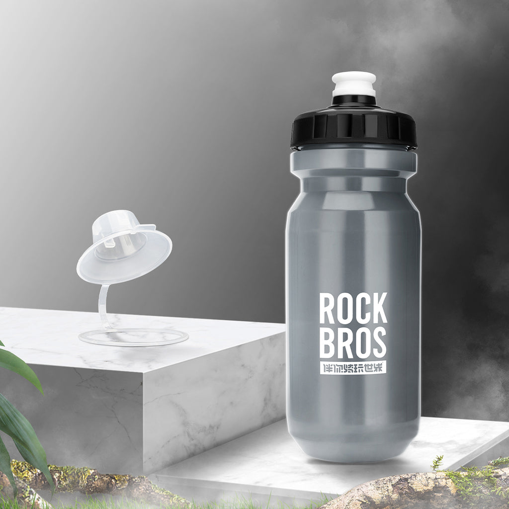 Rockbros 600 ml dviračio butelis - pilkas -- Cycling Accessories