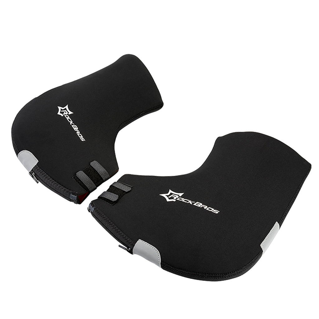 Rockbros D16-B Motociklams suderinama nepralaidžia drėgmei izoliuota rankos pirštinė - Juoda -- Bicycle Gloves