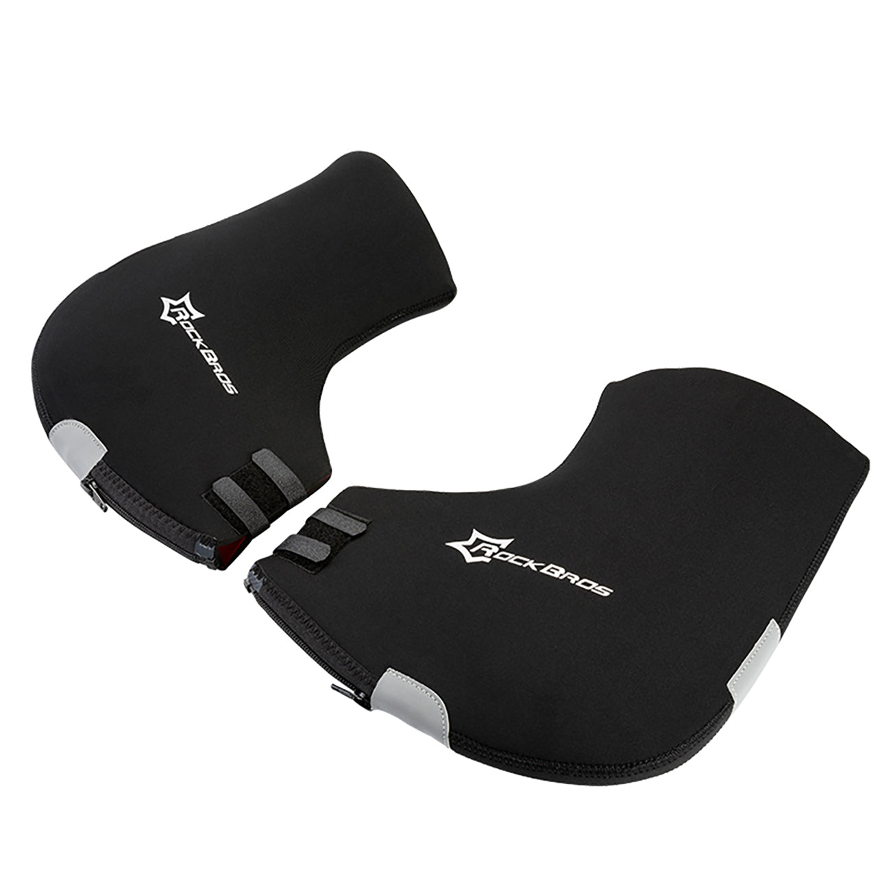 Rockbros D16-B Motociklams suderinama nepralaidžia drėgmei izoliuota rankos pirštinė - Juoda -- Bicycle Gloves