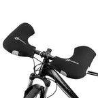 Rockbros D16-B Motociklams suderinama nepralaidžia drėgmei izoliuota rankos pirštinė - Juoda -- Bicycle Gloves