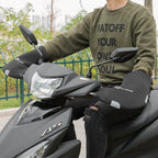 Rockbros D16-B Motociklams suderinama nepralaidžia drėgmei izoliuota rankos pirštinė - Juoda -- Bicycle Gloves
