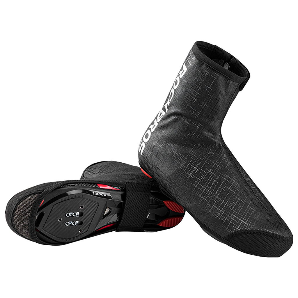 Rockbros LF1081 Nepralaidūs vėjui ir vandeniui batų dangalai 42-46 cm - Juodi -- Bicycle Covers