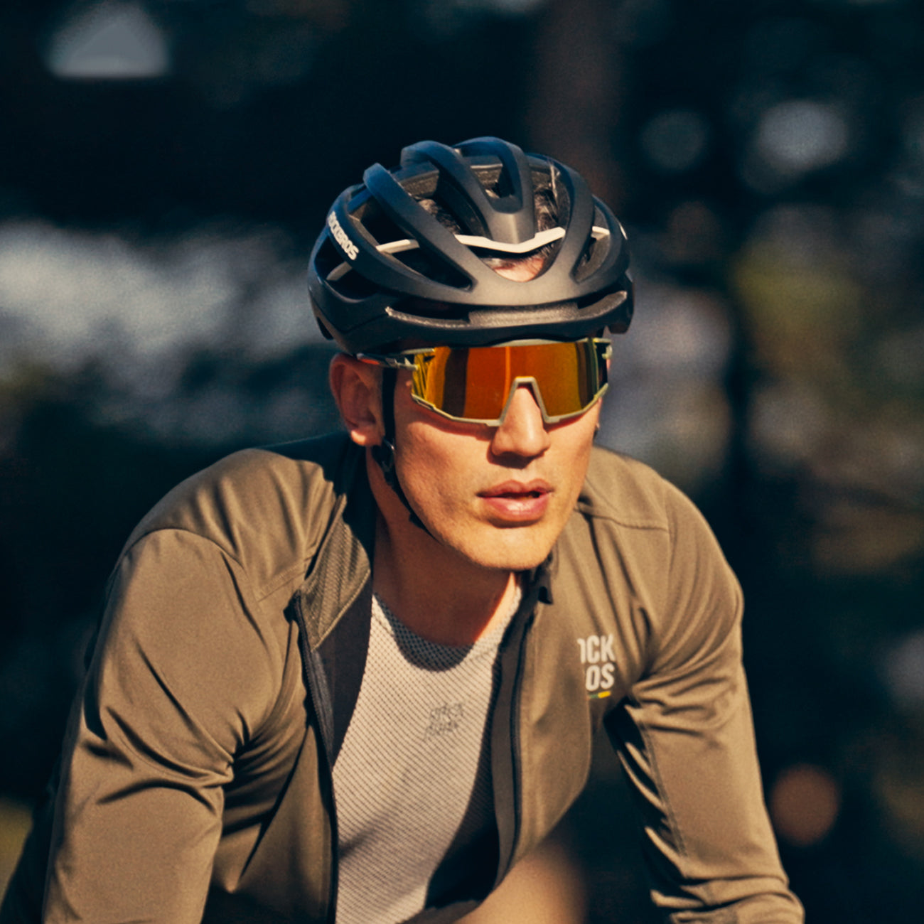 Rockbros HC-58BK-M dviračio šalmas 55-58 cm - juodas ir pilkas -- Bicycle Helmets