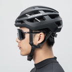 Rockbros HC-58BK-M dviračio šalmas 55-58 cm - juodas ir pilkas -- Bicycle Helmets