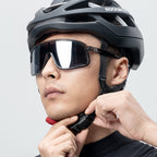 Rockbros HC-58BK-M dviračio šalmas 55-58 cm - juodas ir pilkas -- Bicycle Helmets