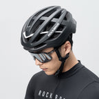 Rockbros HC-58BK-L dviračio šalmas 58-61 cm - juodas ir pilkas -- Bicycle Helmets