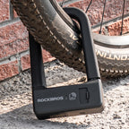 Rockbros RBNS1 SMART Dviračio spyna su NFC skaitytuvų - juoda -- Bicycle Locks