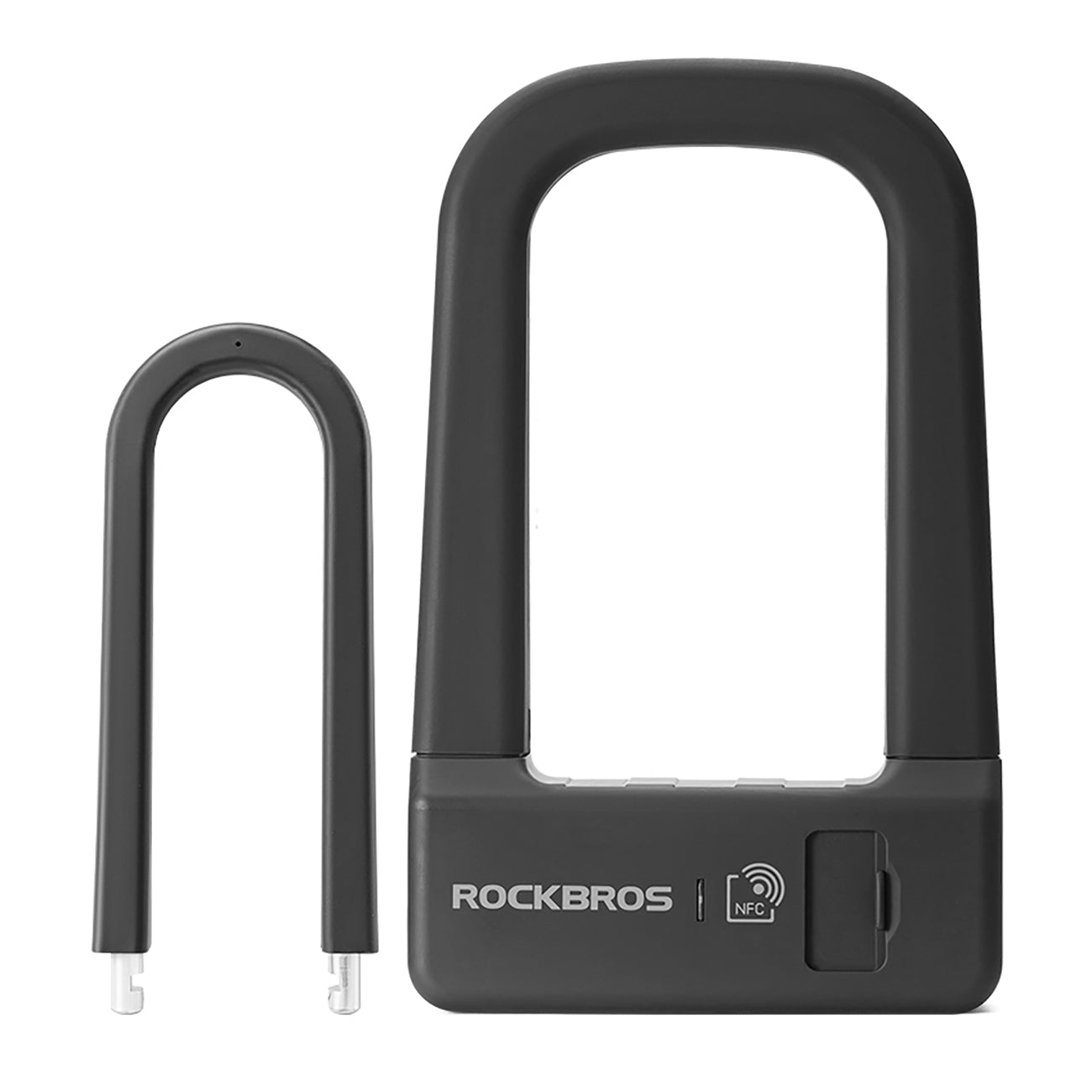 Rockbros RBNS1 SMART Dviračio spyna su NFC skaitytuvų - juoda -- Bicycle Locks
