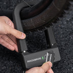 Rockbros RBNS1 SMART Dviračio spyna su NFC skaitytuvų - juoda -- Bicycle Locks