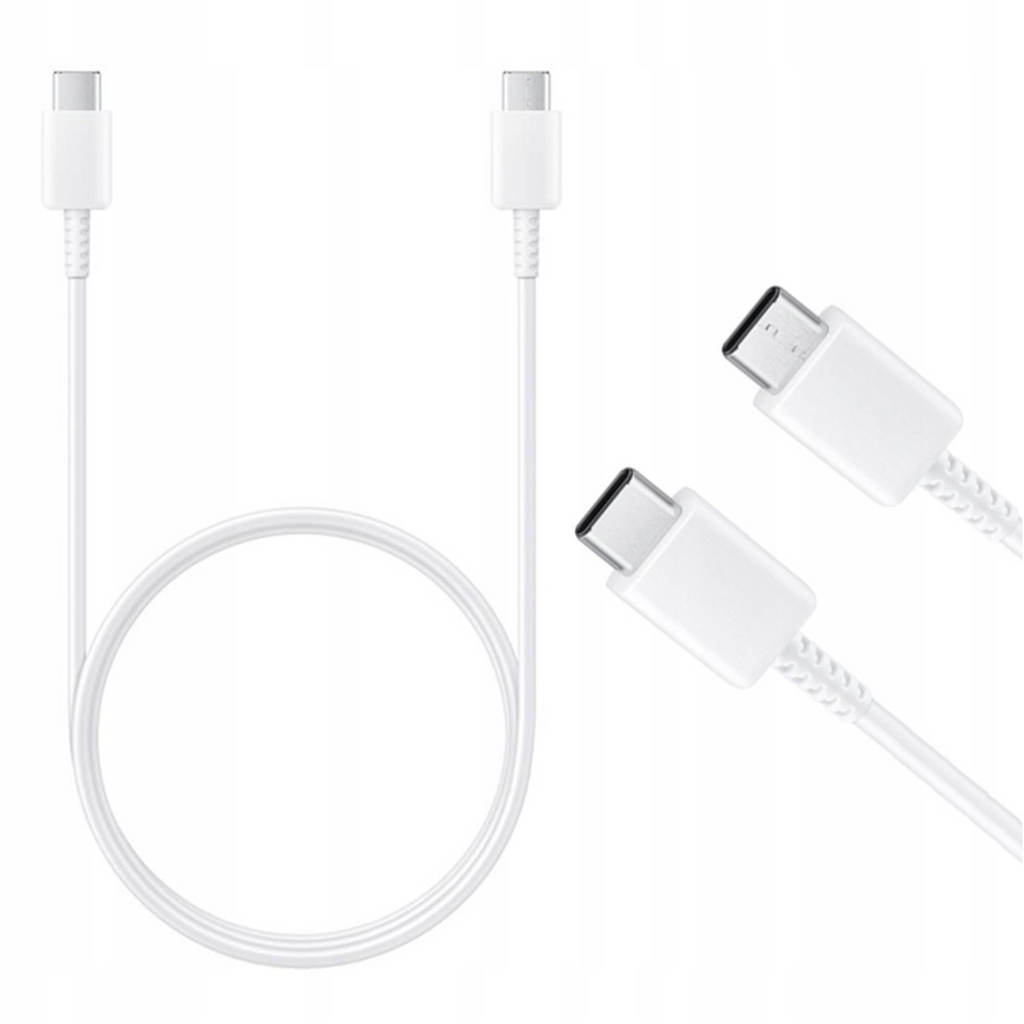 Samsung EP-DA905BBE USB-C - USB-C 3A laidas 1m (Bulk - pakaitinė pakuotė) - juodas