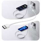 Joyroom JR-TG6 GaN 30W Sieninis Įkroviklis - Baltas -- Cell phone chargers