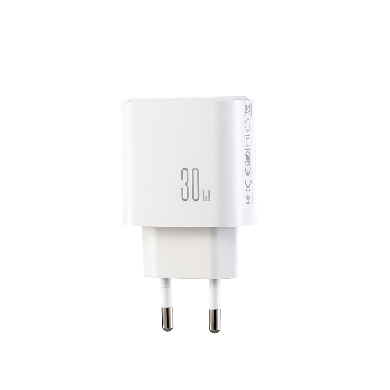 Joyroom JR-TG6 GaN 30W Sieninis Įkroviklis - Baltas -- Cell phone chargers