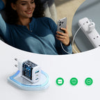 Joyroom JR-TG6 GaN 30W Sieninis Įkroviklis - Baltas -- Cell phone chargers