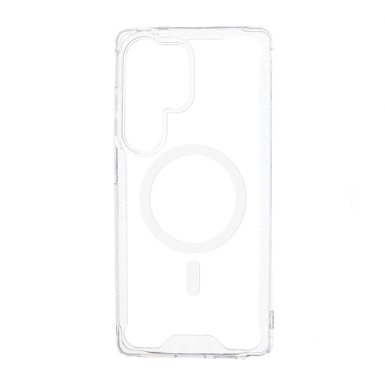 Skaidrus kampinis dėklas, skirtas Samsung Galaxy A57 Suderinamas su MagSafe - skaidrus -- Samsung Galaxy A57