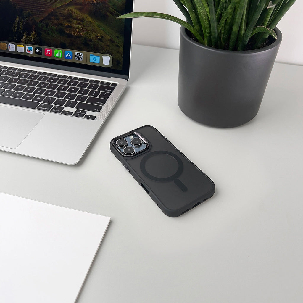 MagSafe Suderinamas mados dėklas, skirtas Samsung Galaxy A57 – juodas