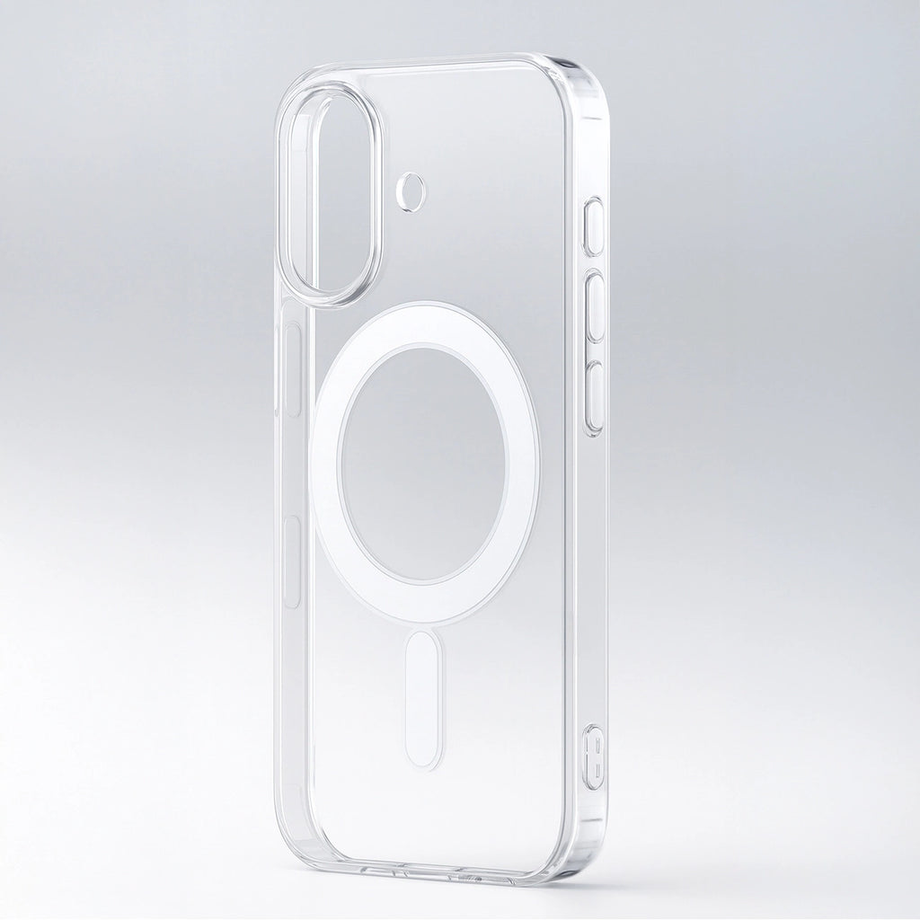 Itin skaidrus dėklas, skirtas Samsung Galaxy A37 Suderinamas su MagSafe – skaidrus
