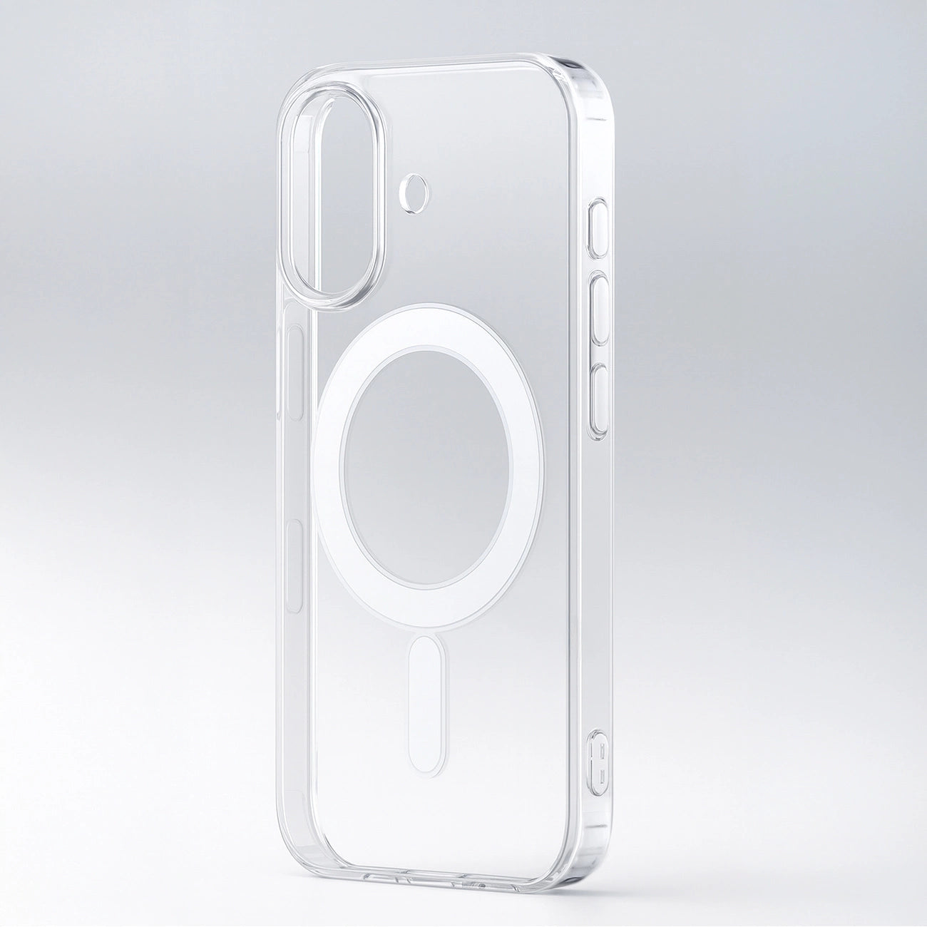 Itin skaidrus dėklas, skirtas Samsung Galaxy A37 Suderinamas su MagSafe – skaidrus