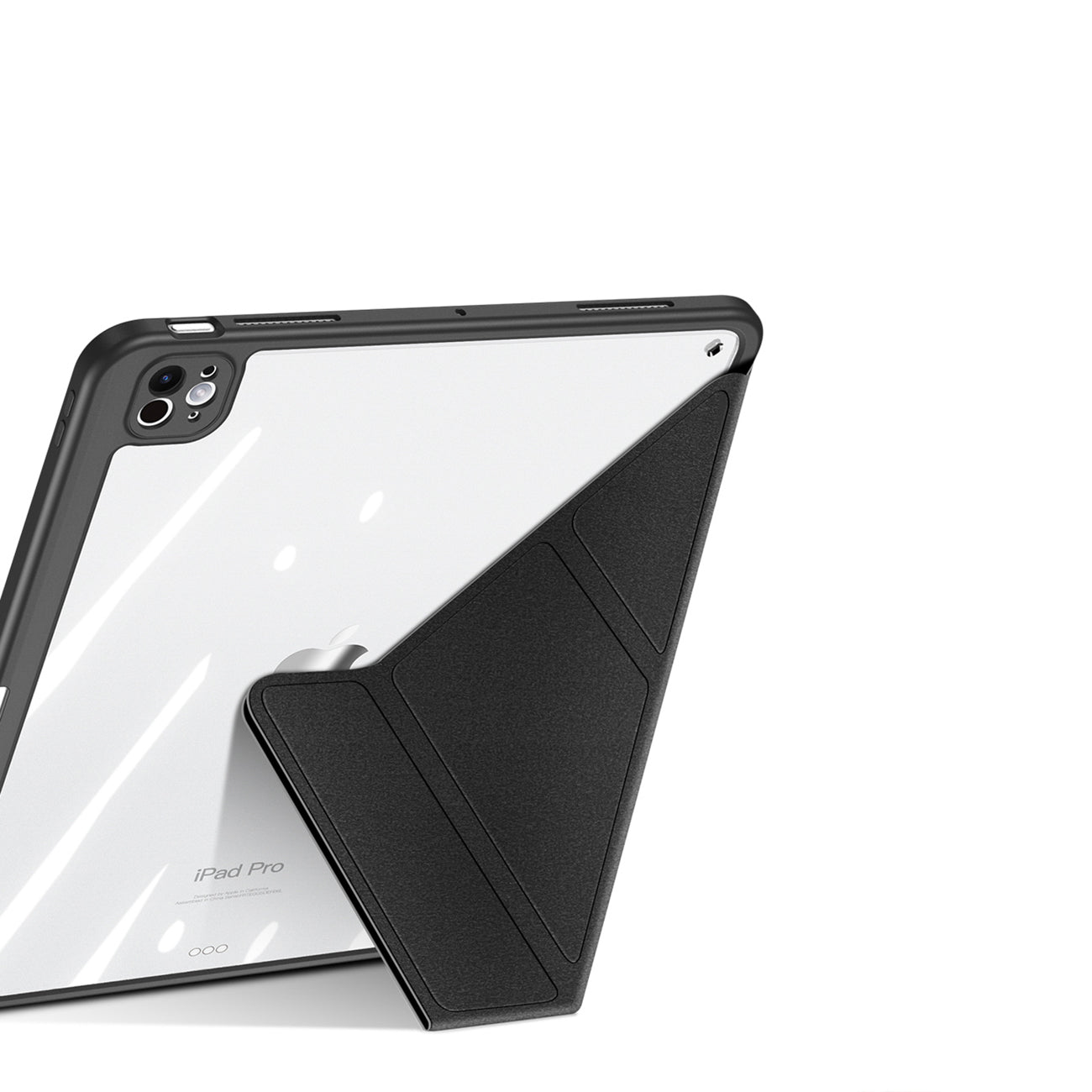 Dux Ducis Magi dėklas, skirtas iPad Pro 13" (2024/2025) su stovu – juodas