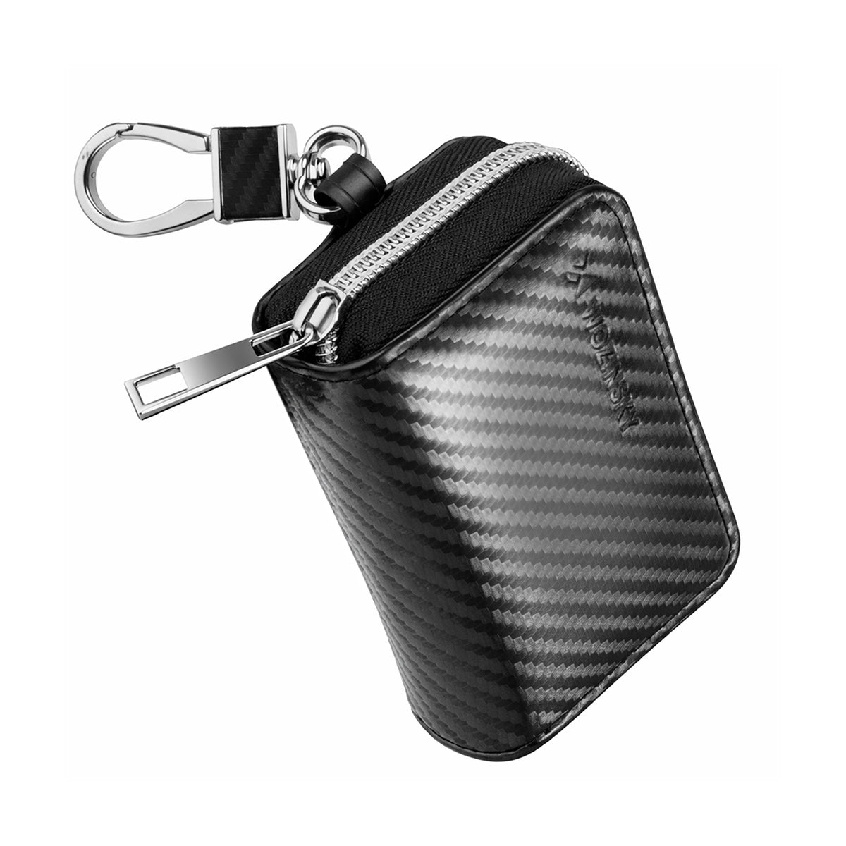 Wozinsky WBS-20 RFID apsaugos nuo vagystės automobilio raktų dėklas - Faradėjaus narvas - juodas -- Other phone accessories
