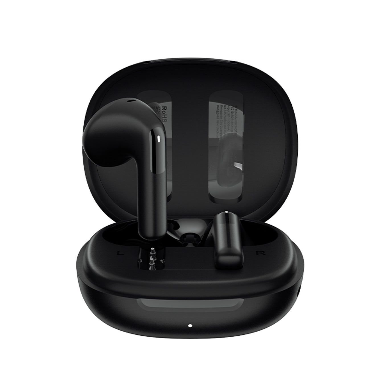 QCY AilyBuds E10 į ausis įdedamos ausinės su ENC LDAC Hi-Res Audio IPX4 Bluetooth 5.4 – juodos