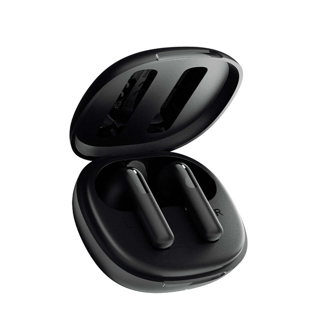 QCY AilyBuds E10 į ausis įdedamos ausinės su ENC LDAC Hi-Res Audio IPX4 Bluetooth 5.4 – juodos